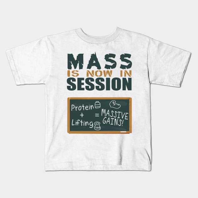 Mass is now in Session Kids T-Shirt by Christastic